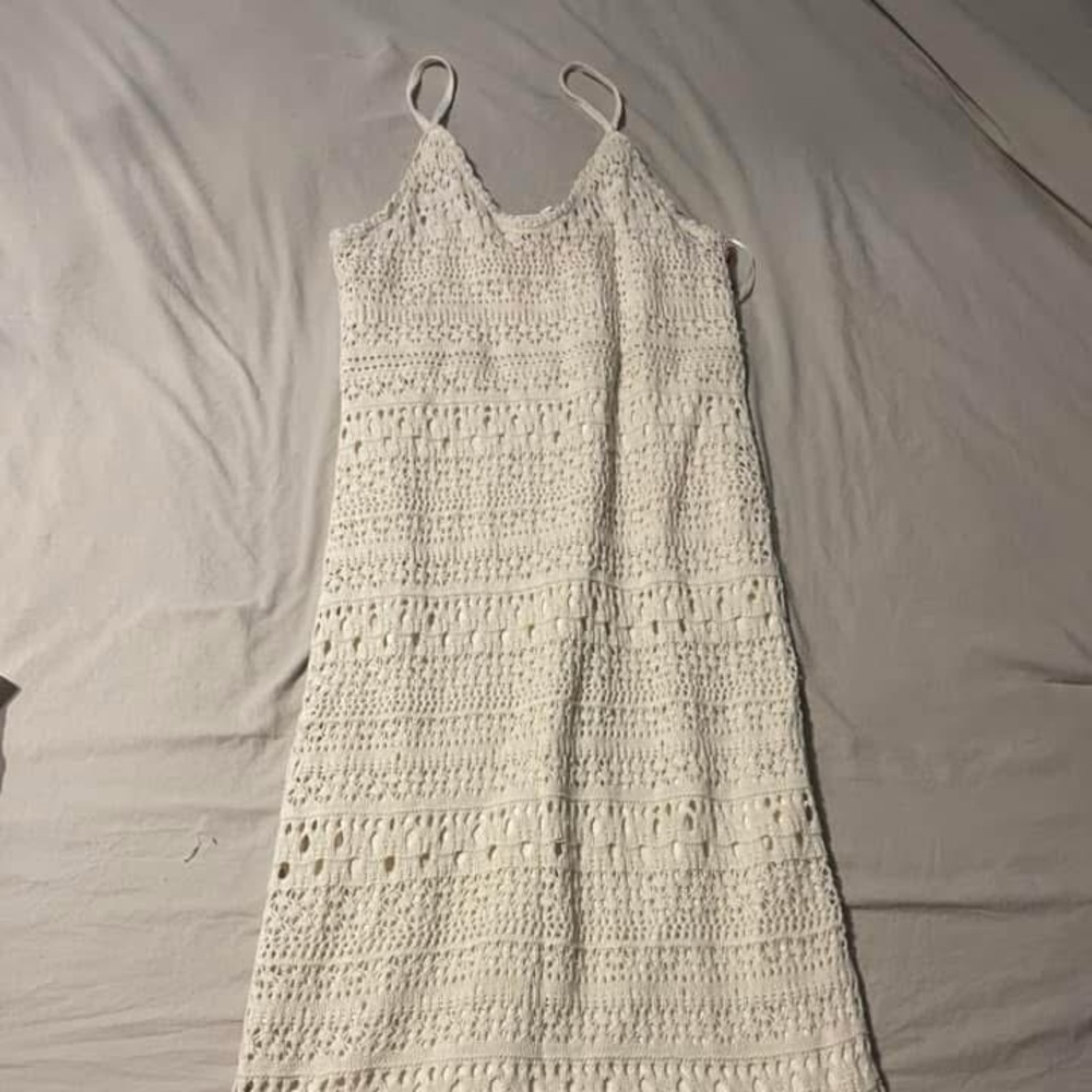 Crochet maxi dress